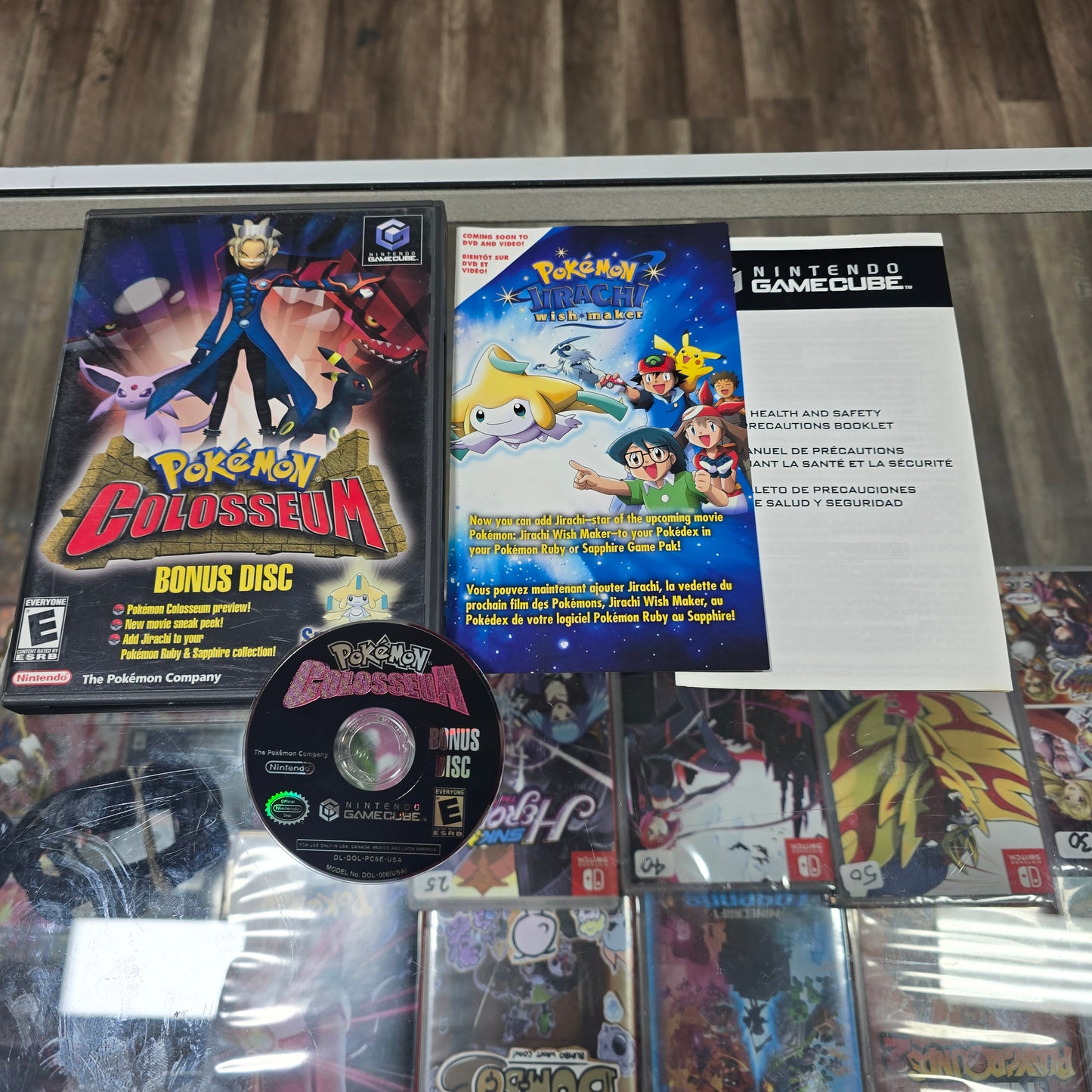 Pokémon Colosseum Bonus Disc Nintendo GameCube