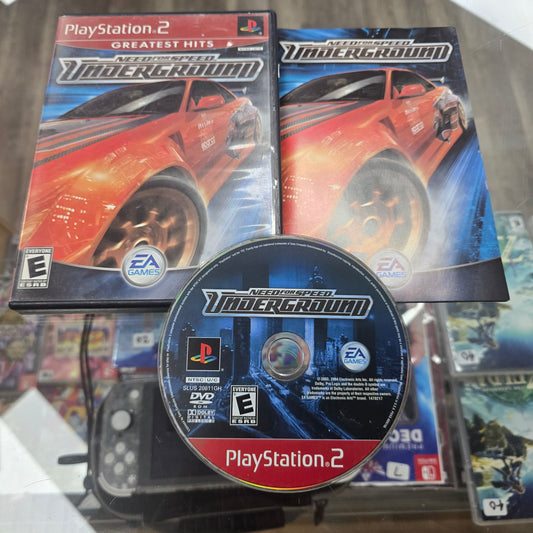 Need for Speed Underground Playstation 2