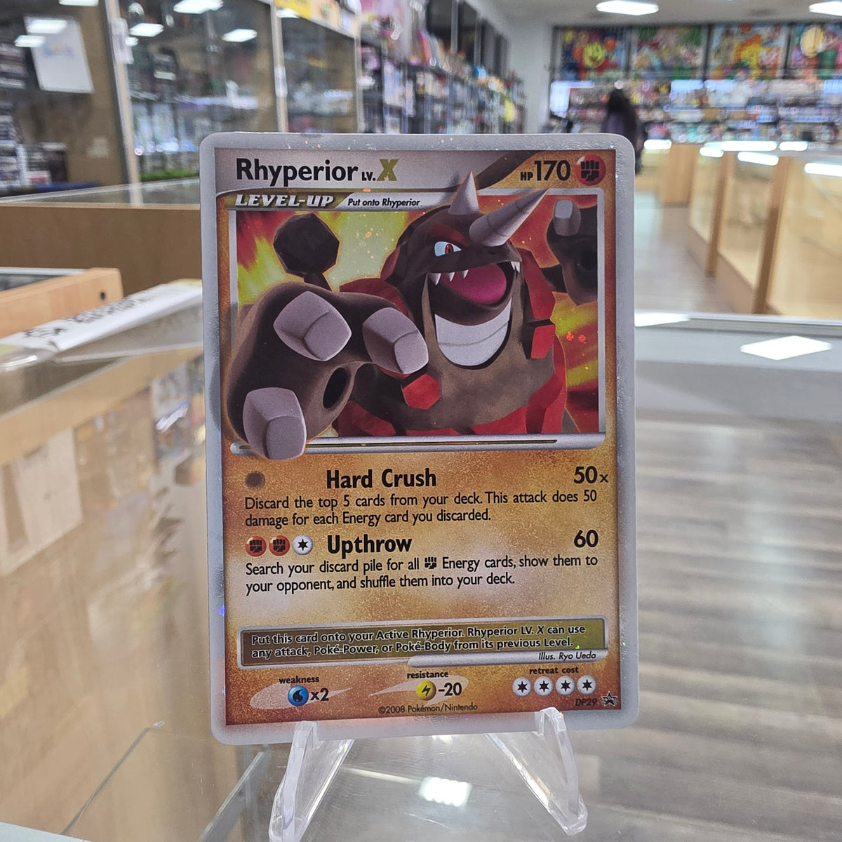 (LP) Rhyperior LV.X - DP29 - Diamond and Pearl Promos