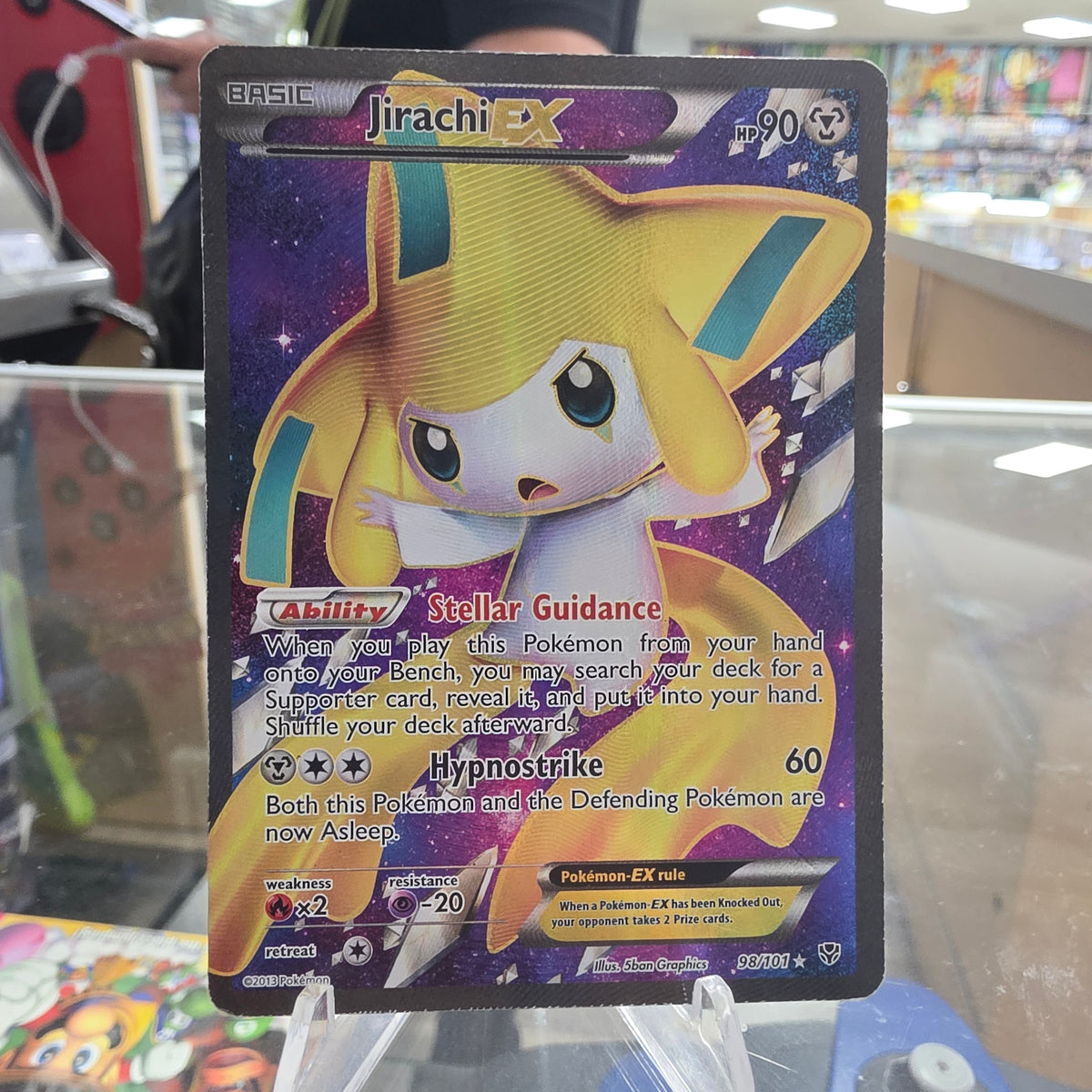 (MP) Jirachi EX (98 Full Art) - Plasma Blast