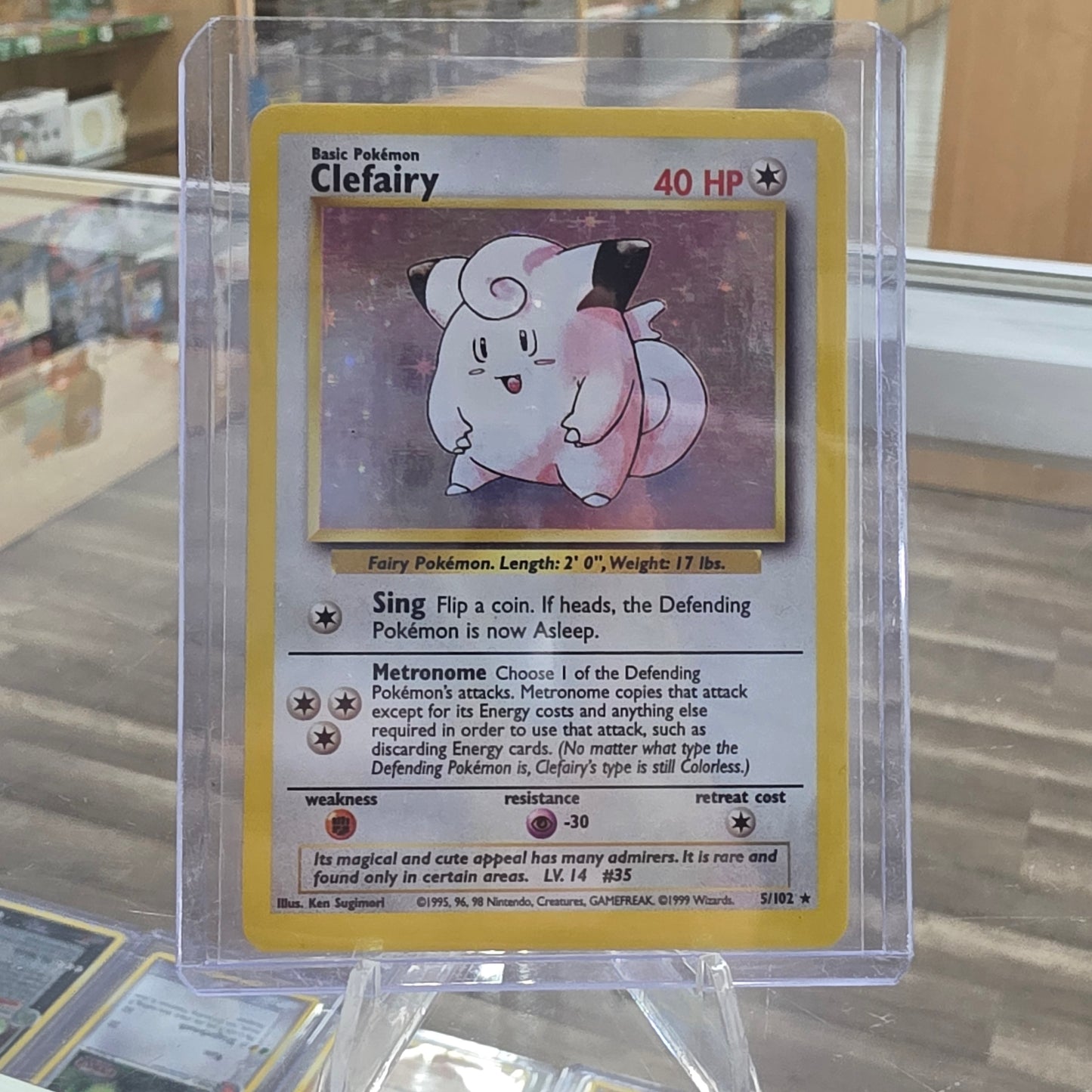 Clefairy - Base Set (NM)