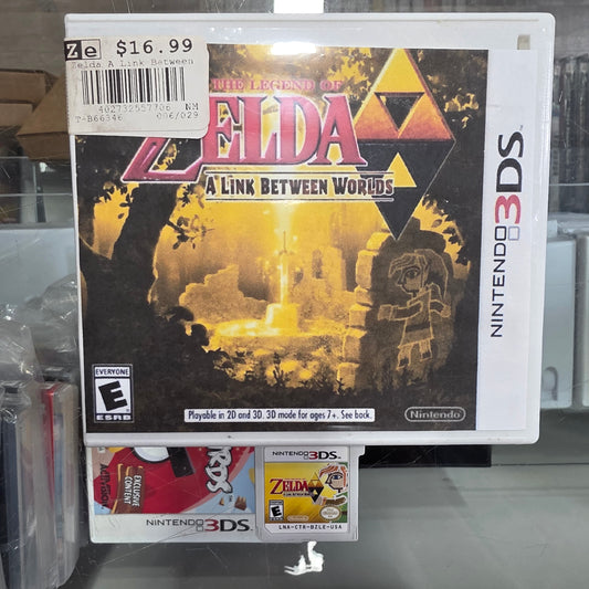 The Legend Of Zelda A Link Between Worlds Nintendo 3DS