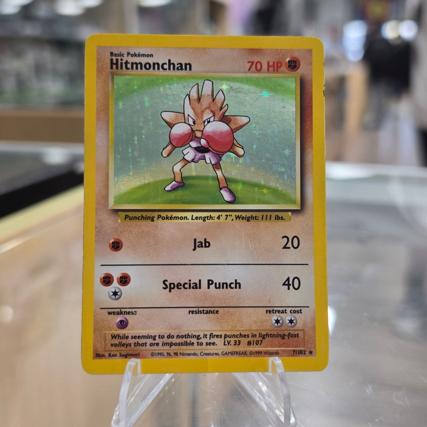 Hitmonchan - Base Set (HP)
