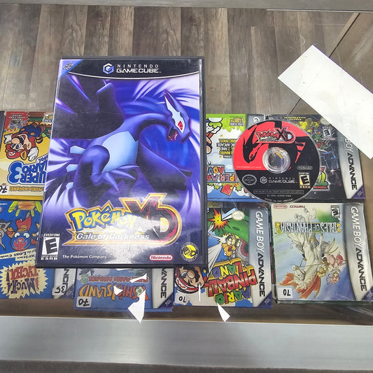 Pokémon XD Gale of Darkness (PRINTED COVER ART) Nintendo GameCube