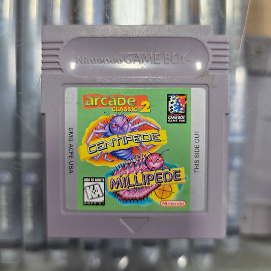 Arcade Classic 2: Centipede and Millipede GameBoy