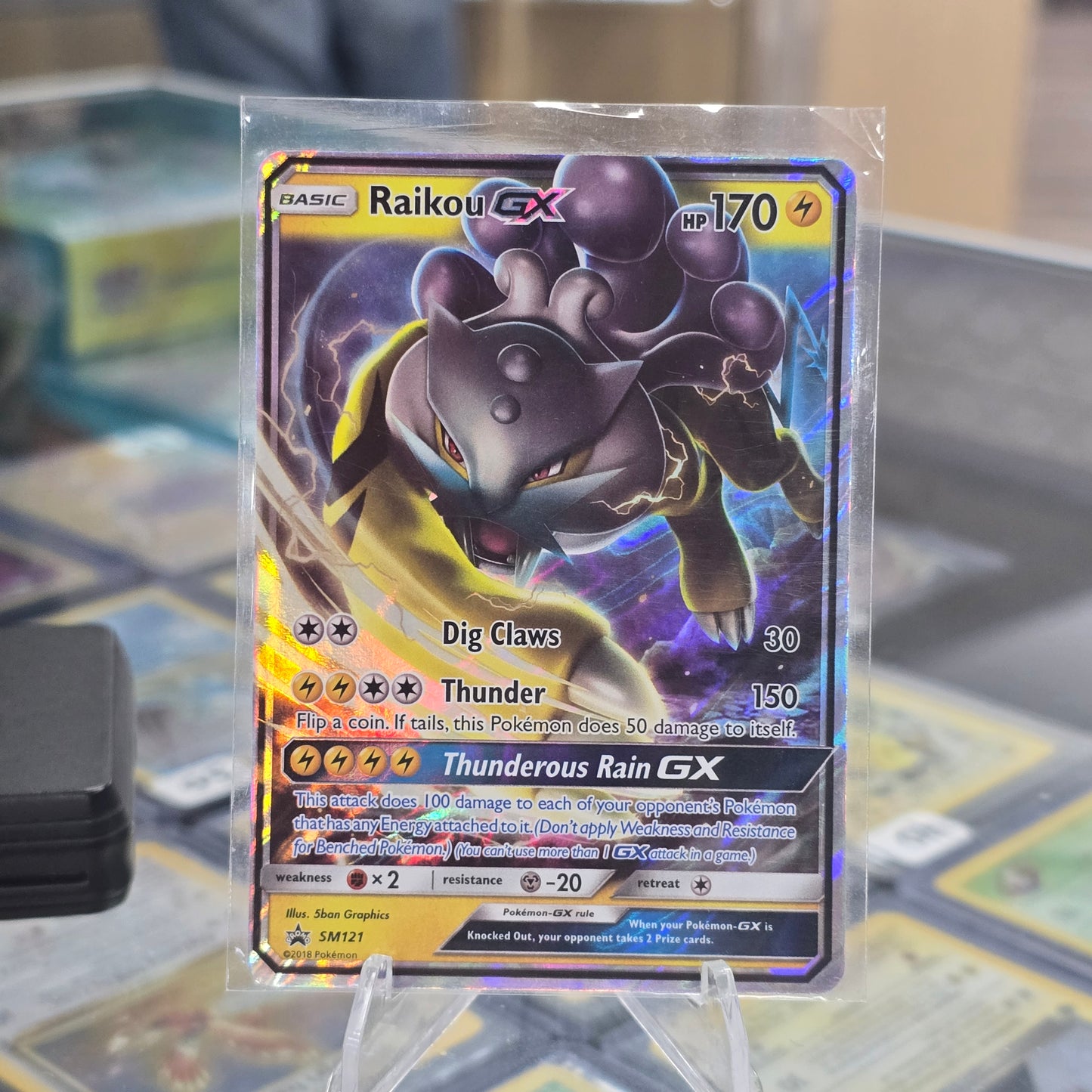 Raikou GX - SM Promos (NM)