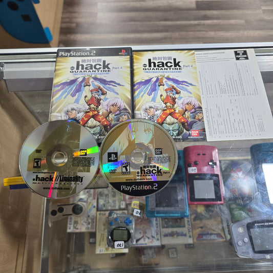 .Hack Quarantine with Registration Card Playstation 2