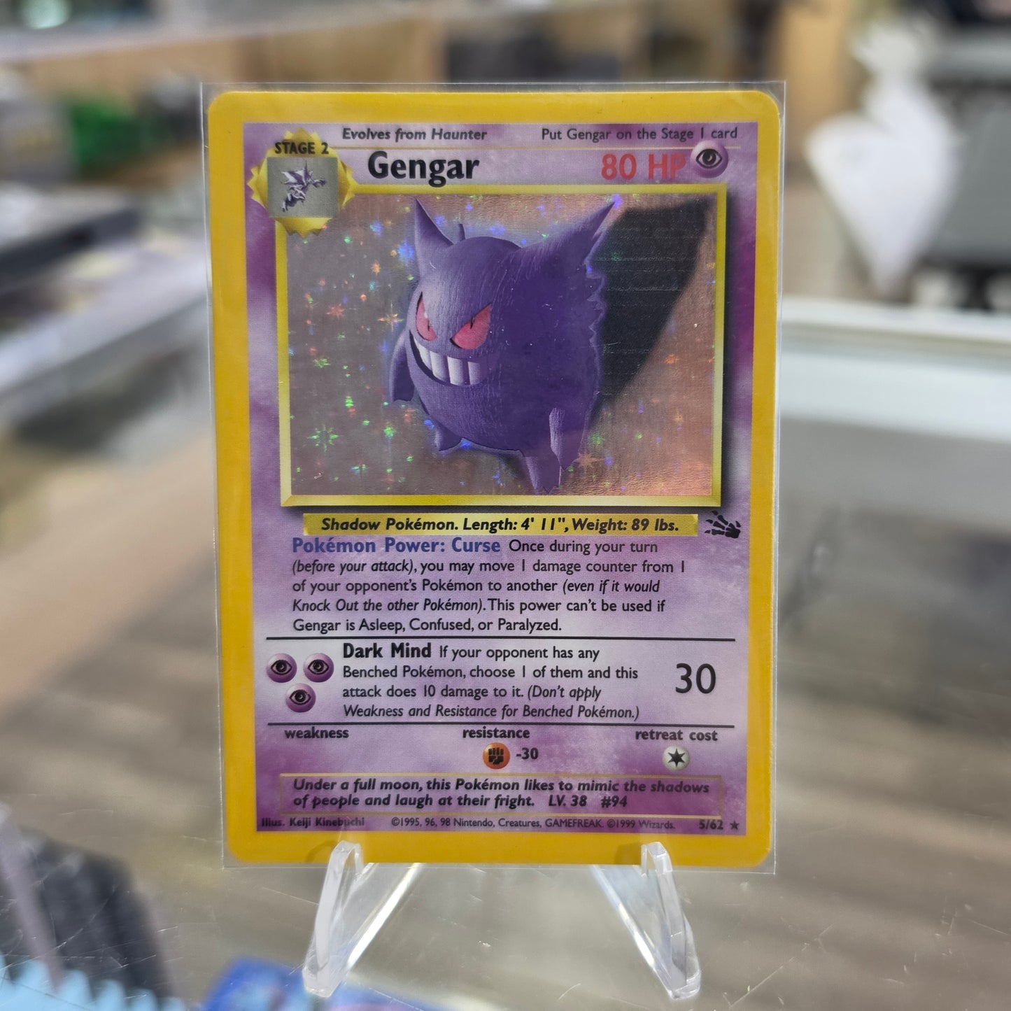 Gengar (5) - Fossil (LP)