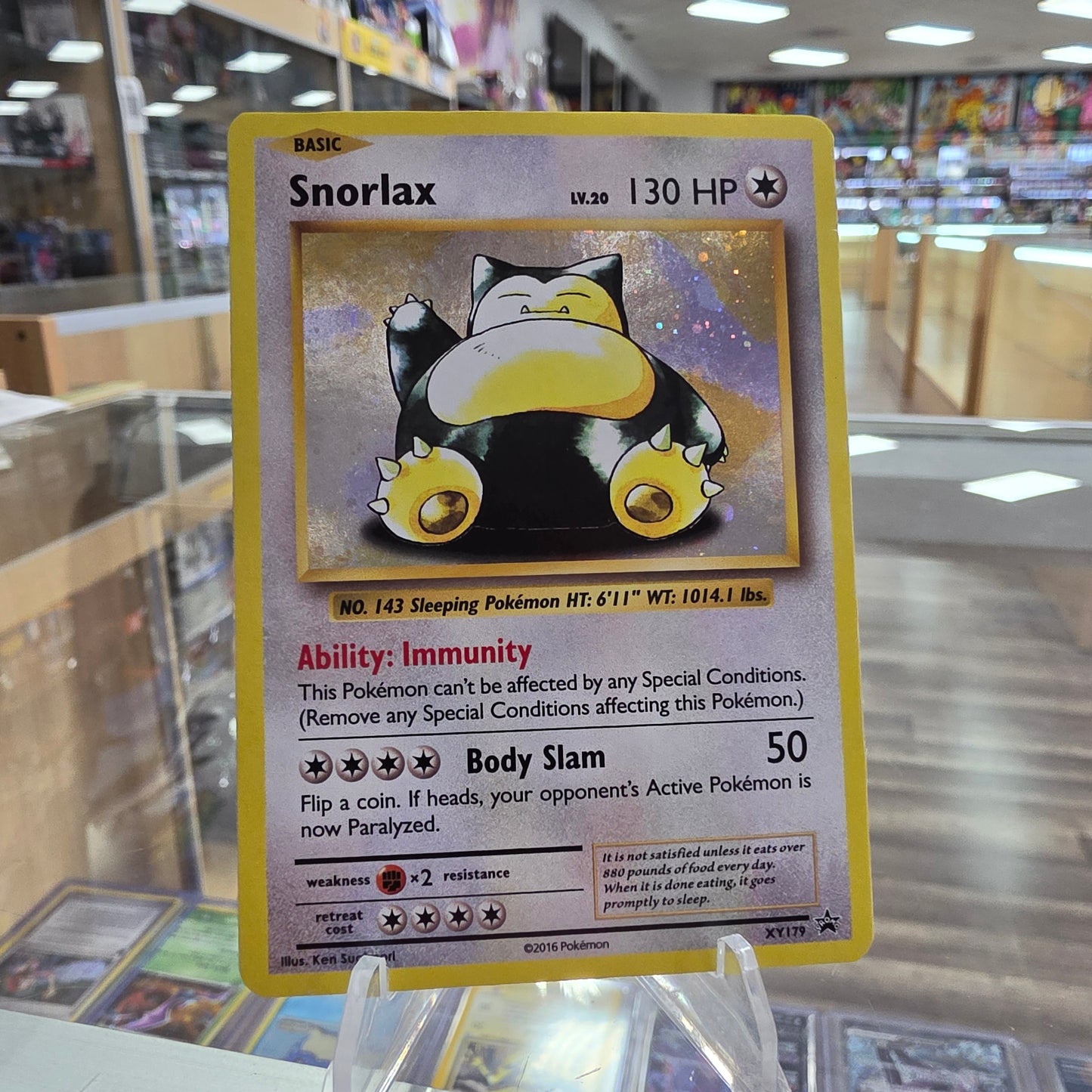 Snorlax - XY179 - XY Promos (LP)