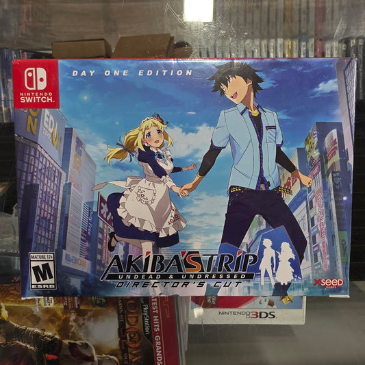 New Sealed Akibas Trip Undead and Undressed Directors Cut Day One Edition Nintendo Switch