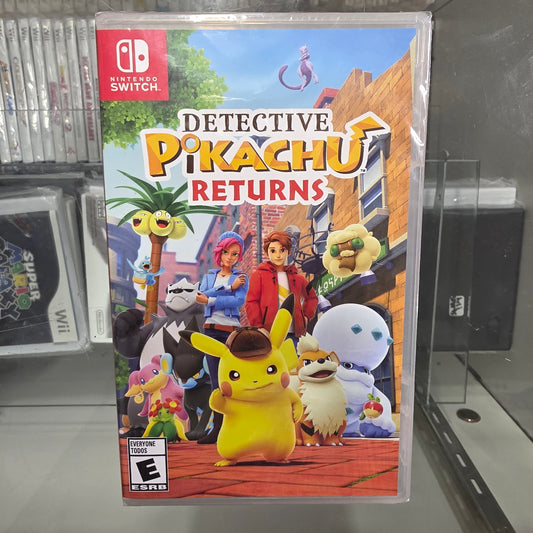 New Sealed Detective Pikachu Returns Nintendo Switch