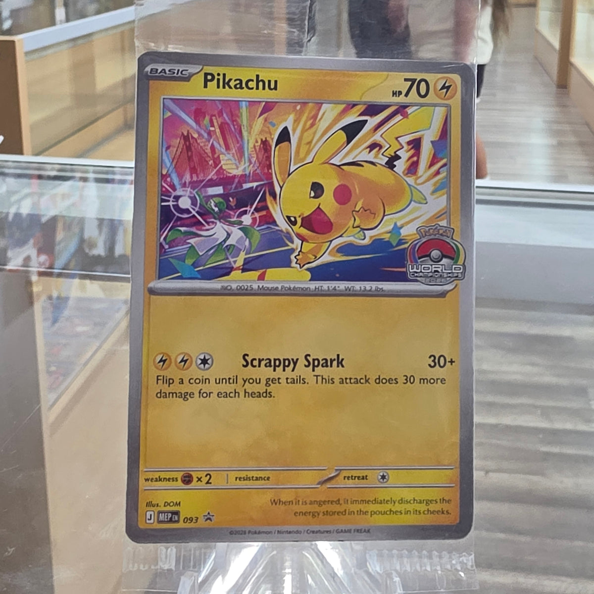 (UNOPENED) Pikachu - 093 - ME: Mega Evolution Promo