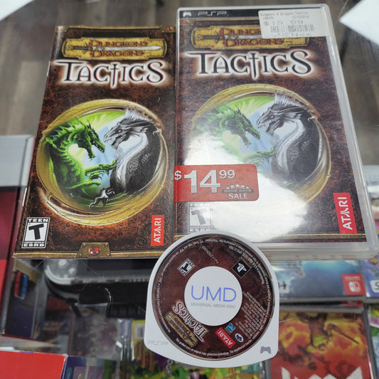 Dungeons and Dragons Tactics PSP