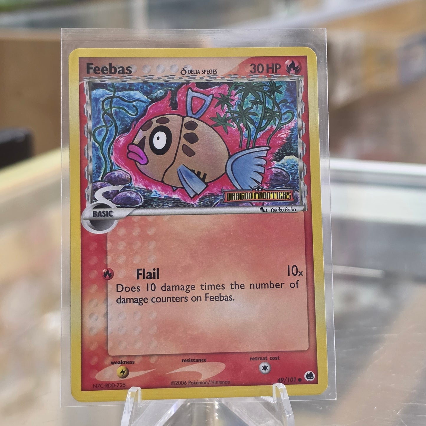 Feebas (Delta Species) - Dragon Frontiers (NM)