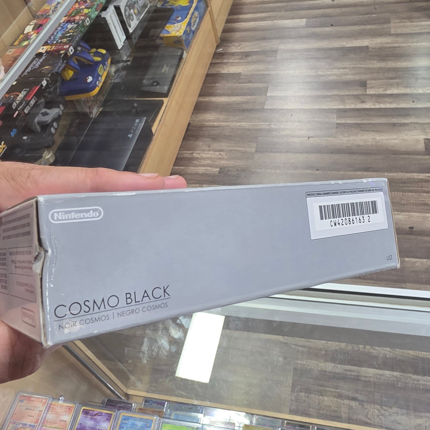 Nintendo 3DS Cosmo Black Handheld System (UNOPENED)