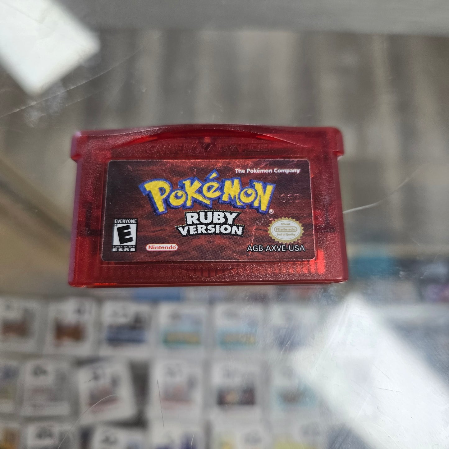 Pokémon Ruby Authentic (Great Label) Nintendo Gameboy Advance