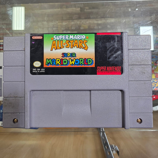 Super Mario All Stars and Super Mario World SNES
