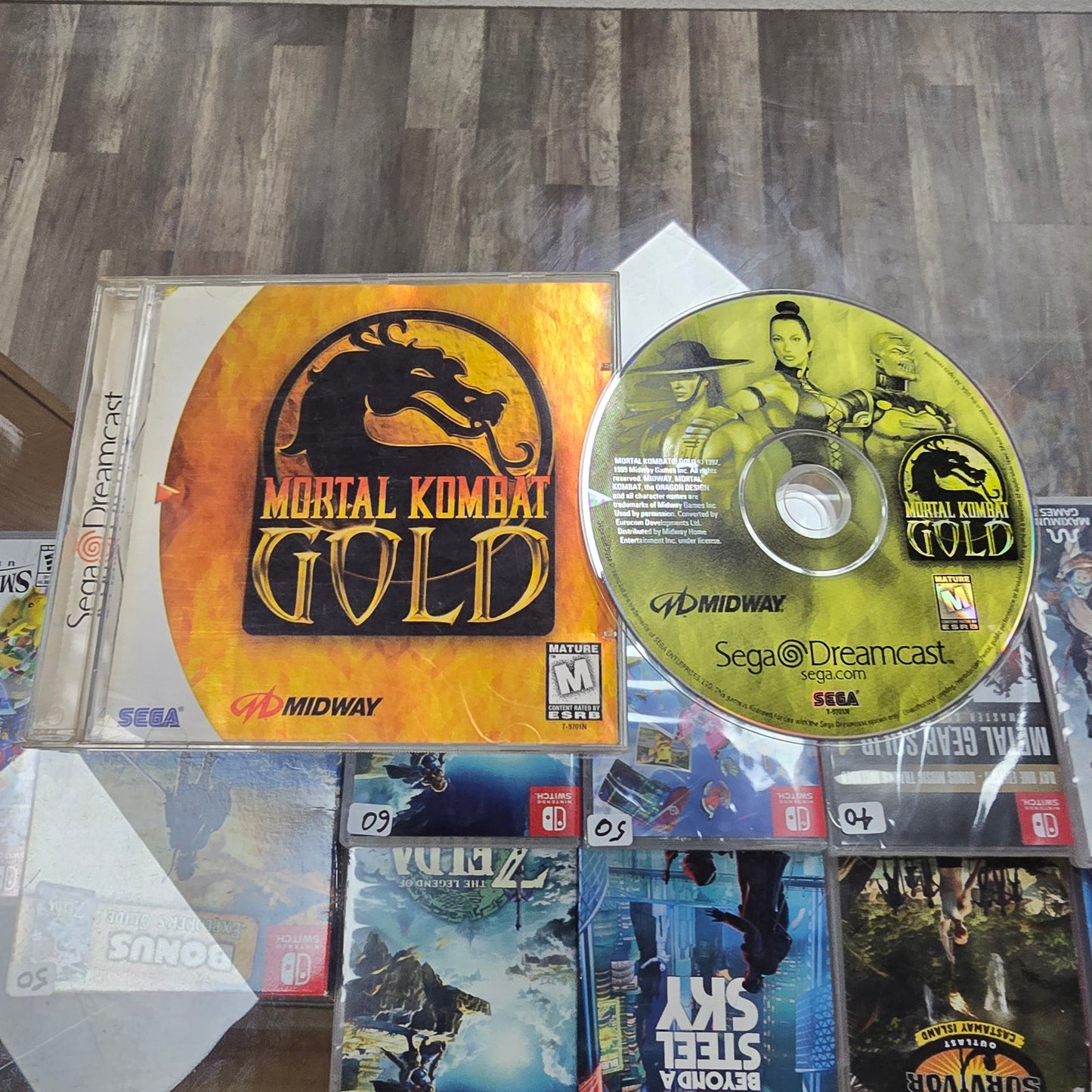 Mortal Kombat Gold Sega Dreamcast