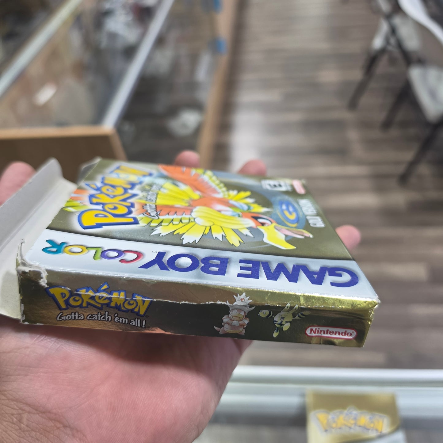 Pokemon Gold (Authentic) (New Battery) (Saves) GameBoy Color