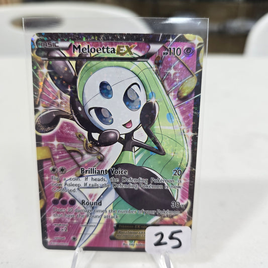 Meloetta EX (Full Art) - Legendary Treasures: Radiant Collection (NM)