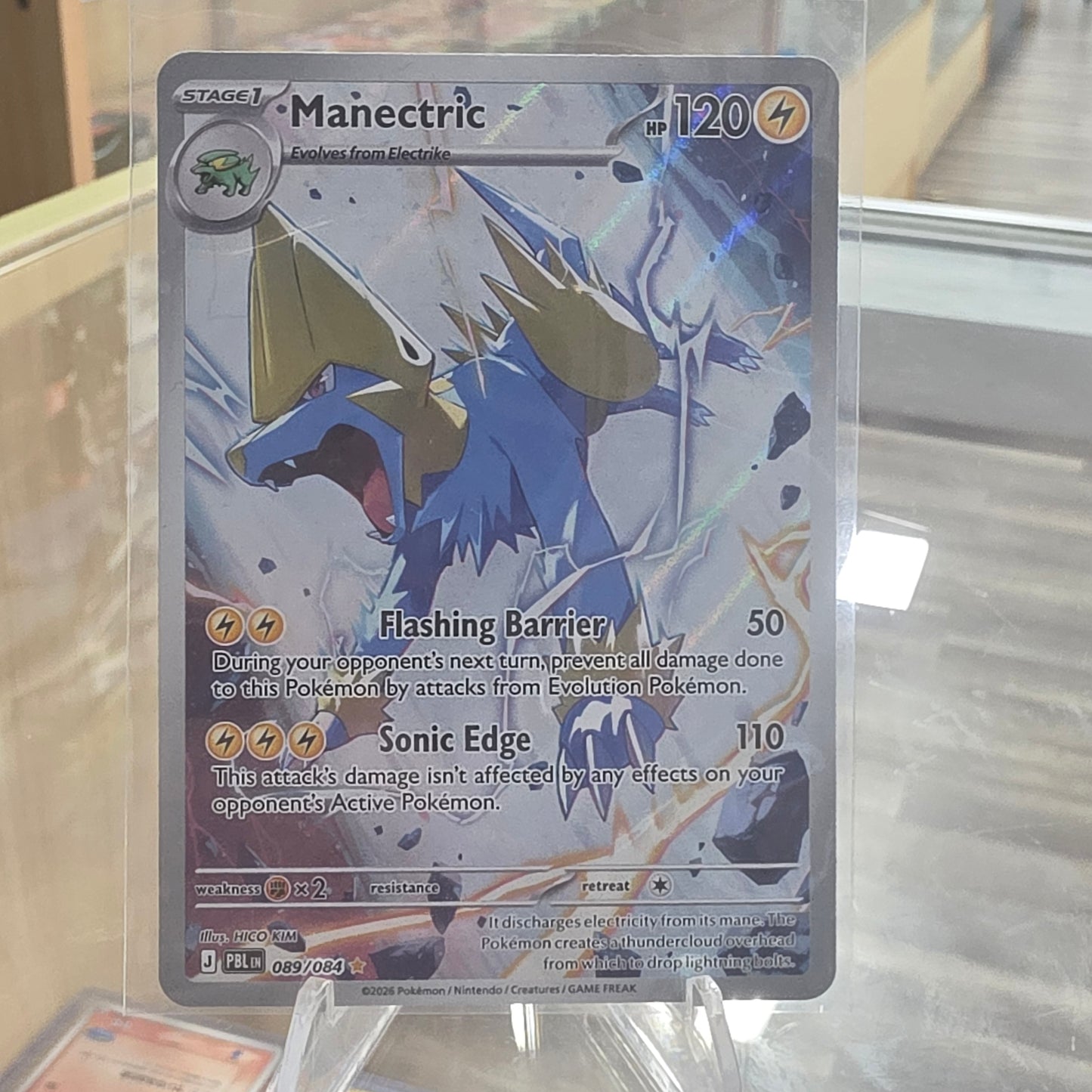 Manectric - 089/084 - ME05: Pitch Black (NM)