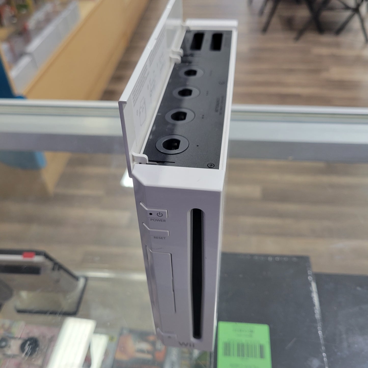 White Nintendo Wii System With (All Cables) A Controller and Nun Chuck