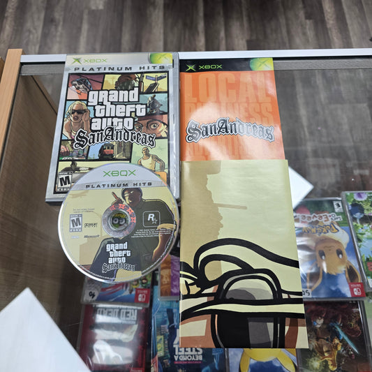 Grand Theft Auto San Andreas: Second Edition Xbox