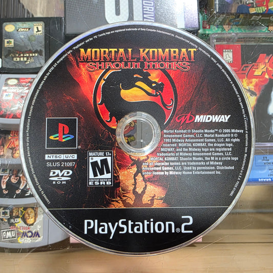 Mortal Kombat Shaolin Monks Playstation 2