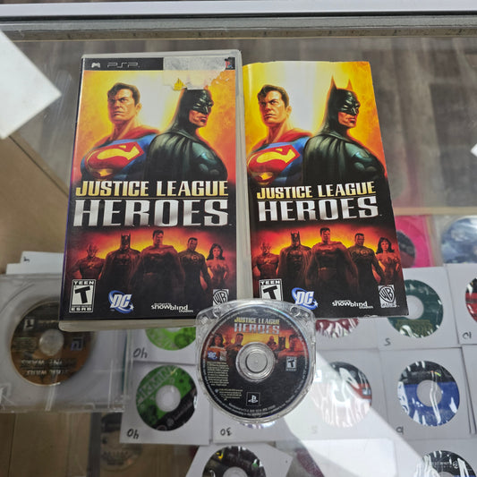 Justice League Heroes PSP