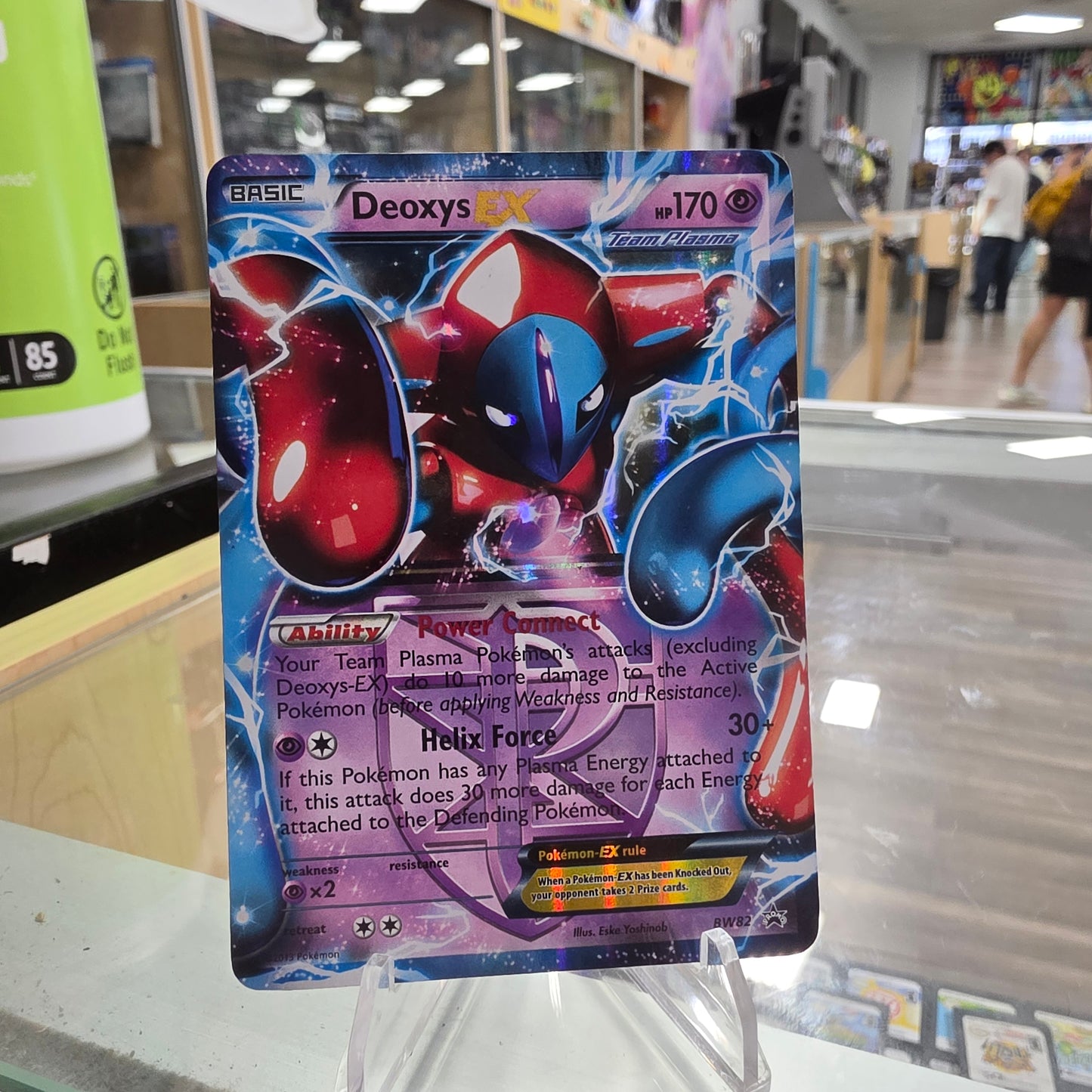 Deoxys EX (Team Plasma) - BW82 - Black and White Promos (MP)