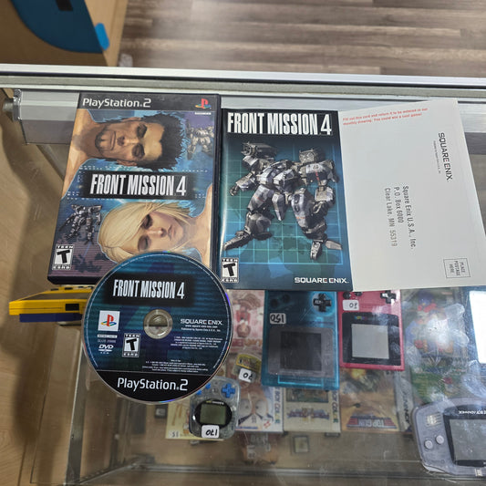 Front Mission 4 with Registration Card Playstation 2