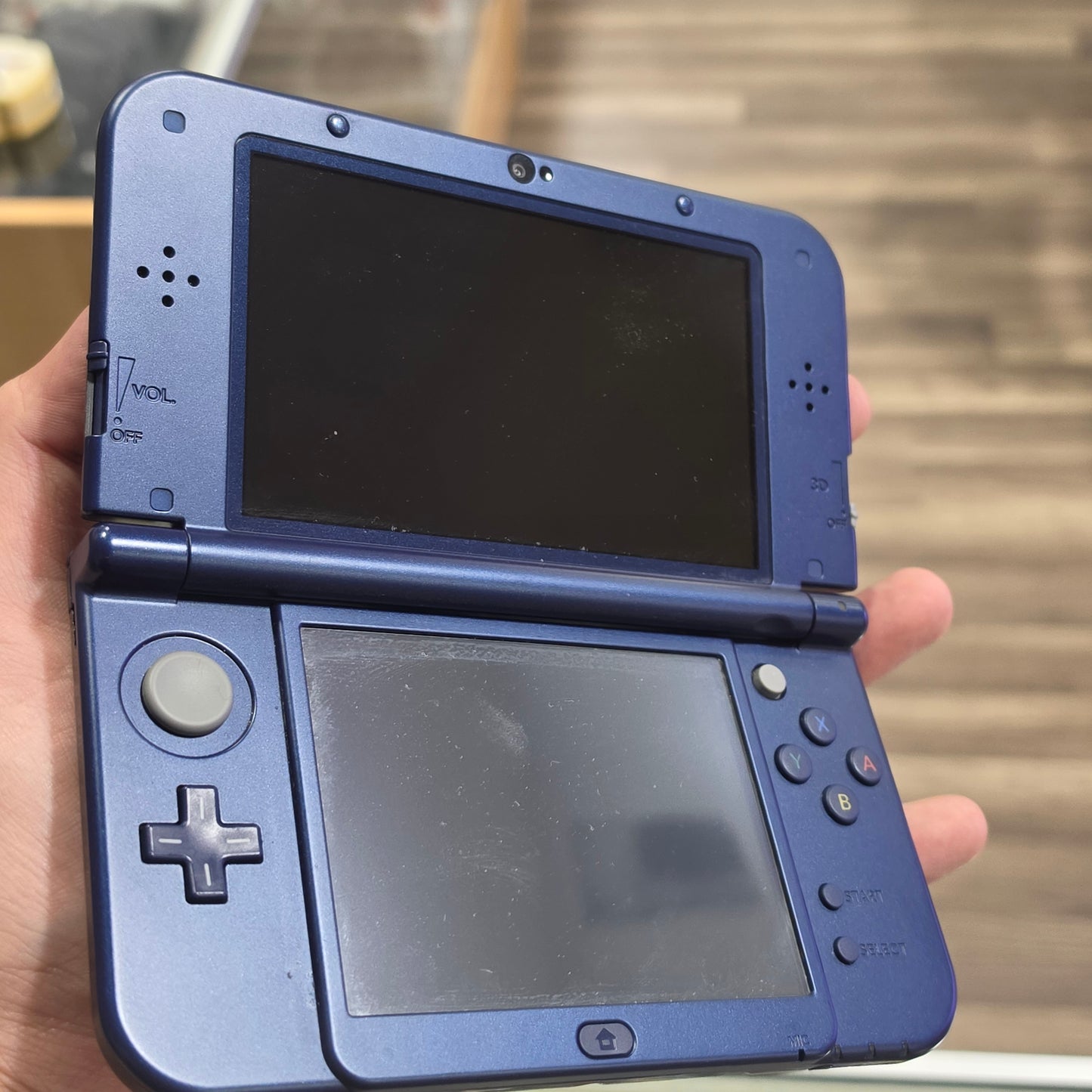 New Nintendo 3DS XL Galaxy Edition Handheld System with Charger