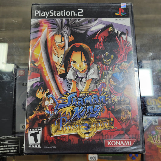[New Sealed] Shaman King Power Of Spirit Playstation 2