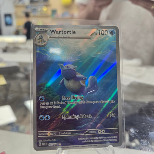 Wartortle - 171/165 - SV: Scarlet & Violet 151 (NM)