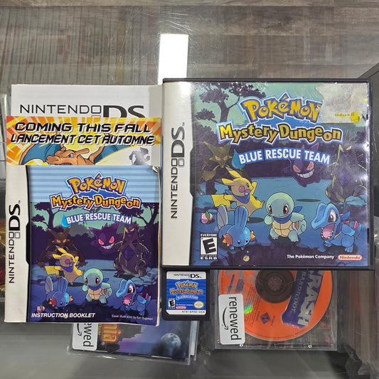 Pokémon Mystery Dungeon Blue Rescue Team Nintendo DS