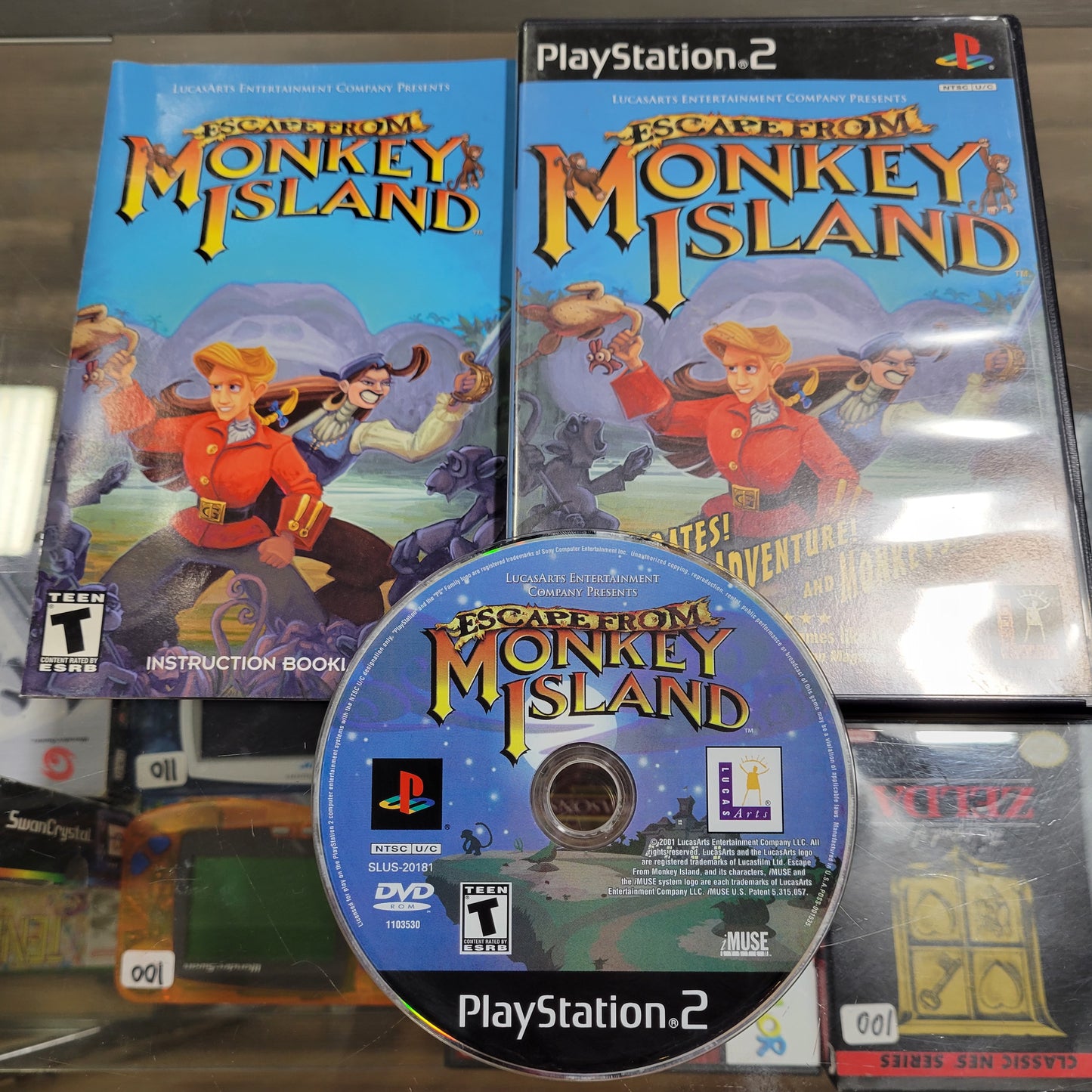 Escape From Monkey Island Playstation 2