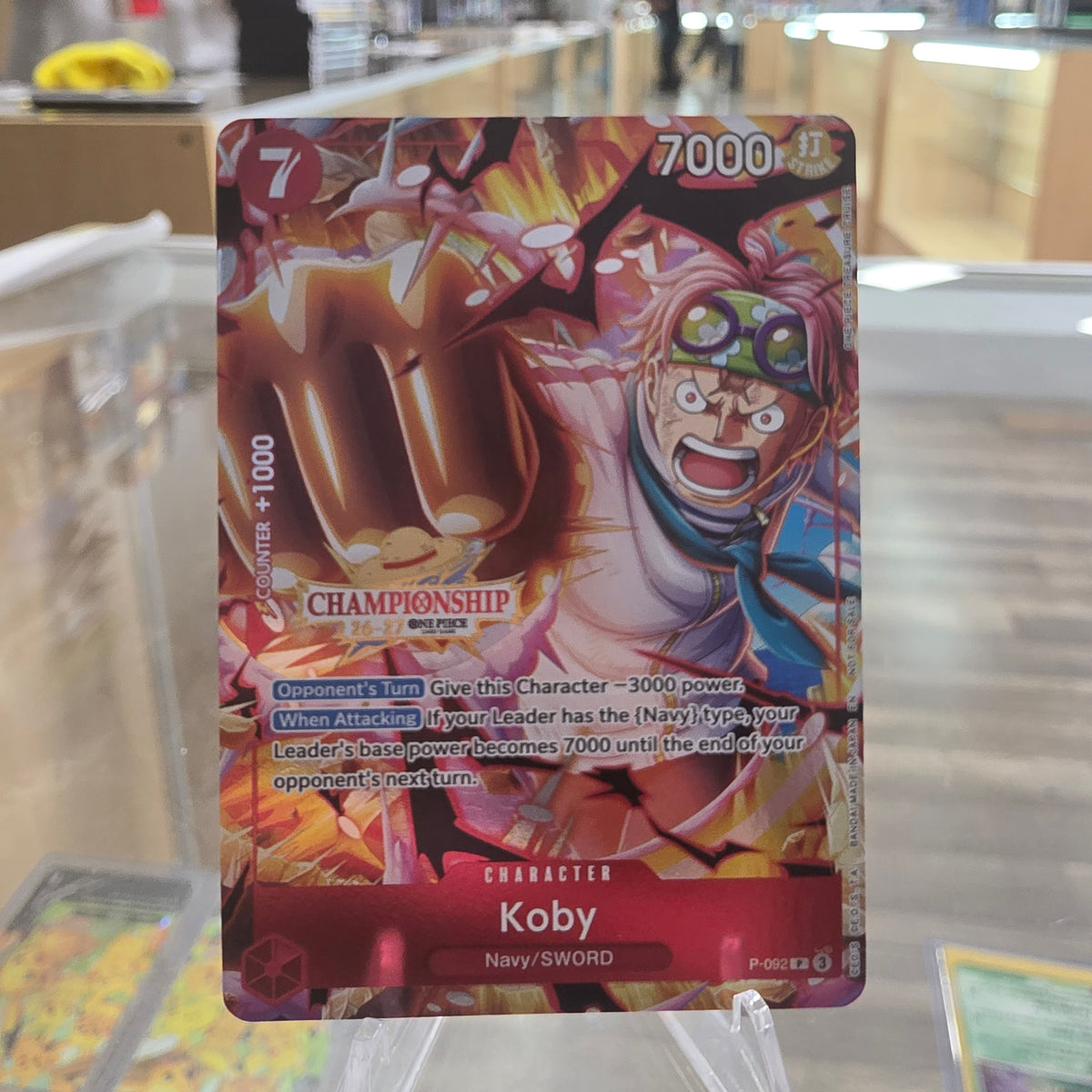 (NM) Koby (CS 26-27 Event Pack) - One Piece Promotion Cards