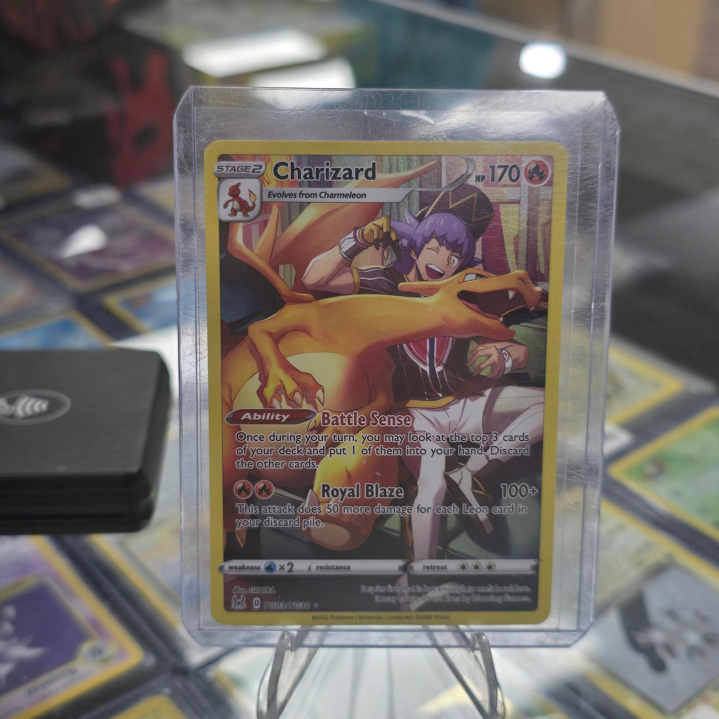 Charizard - SWSH11: Lost Origin Trainer Gallery (NM)