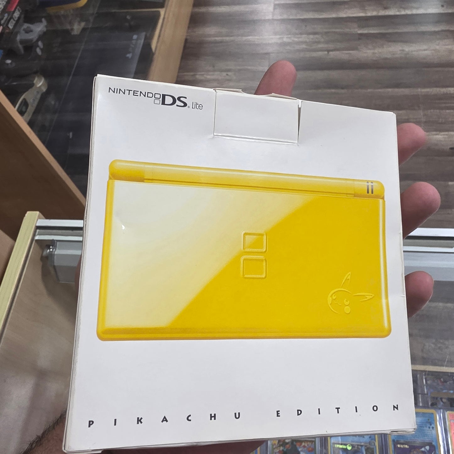 Nintendo DS Lite Yellow Pikachu Limited Edition (NEVER USED)