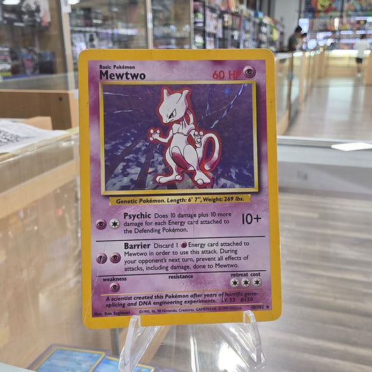 (HP) Mewtwo - Base Set