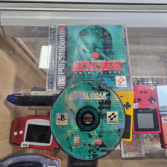 Metal Gear Solid VR Missions Playstation 1