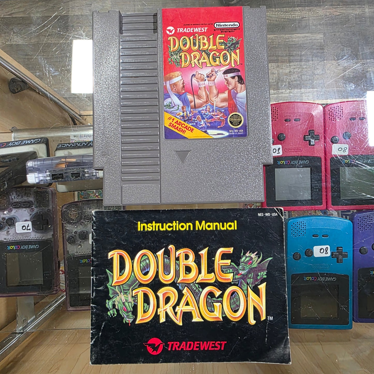 Double Dragon NES [With Manual]