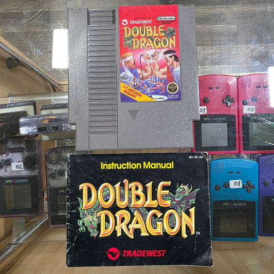 Double Dragon NES [With Manual]