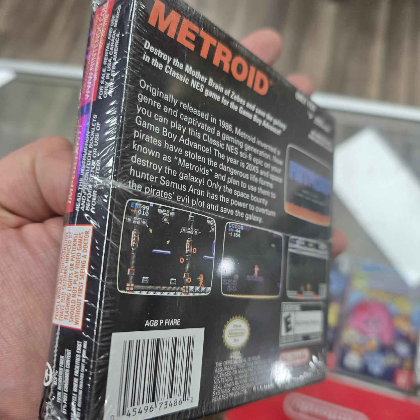 Metroid [Classic NES Series] Nintendo Gameboy Advance NEW SEALED