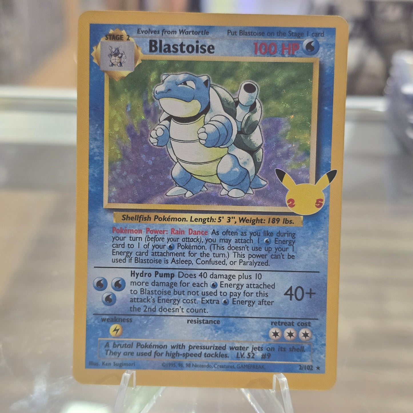 Blastoise - Celebrations: Classic Collection (NM)