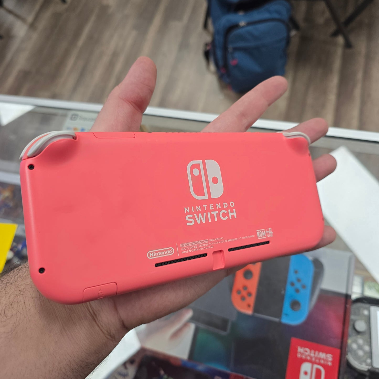 Pink Nintendo Switch Lite Handheld System (No Charger)