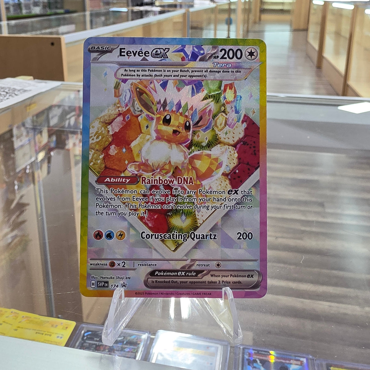 (NM) Eevee ex - 174 - SV: Scarlet & Violet Promo Cards