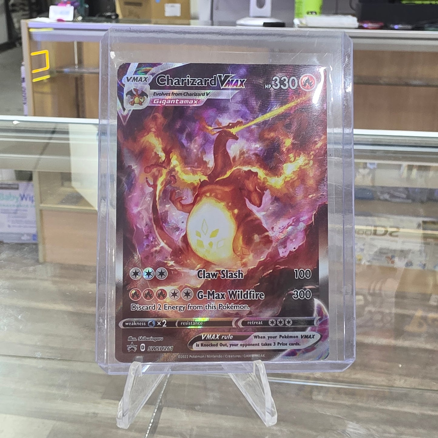 (NM) Charizard VMAX - SWSH261 - SWSH: Sword & Shield Promo Cards