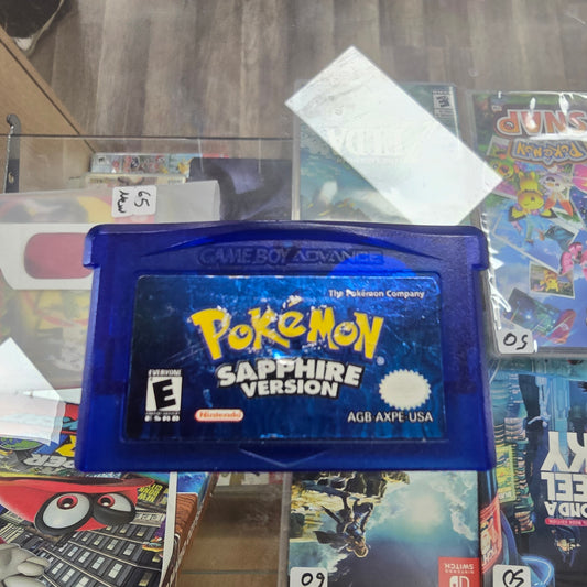 Pokémon Sapphire (Authentic) (Battery Works) Nintendo Gameboy Advance