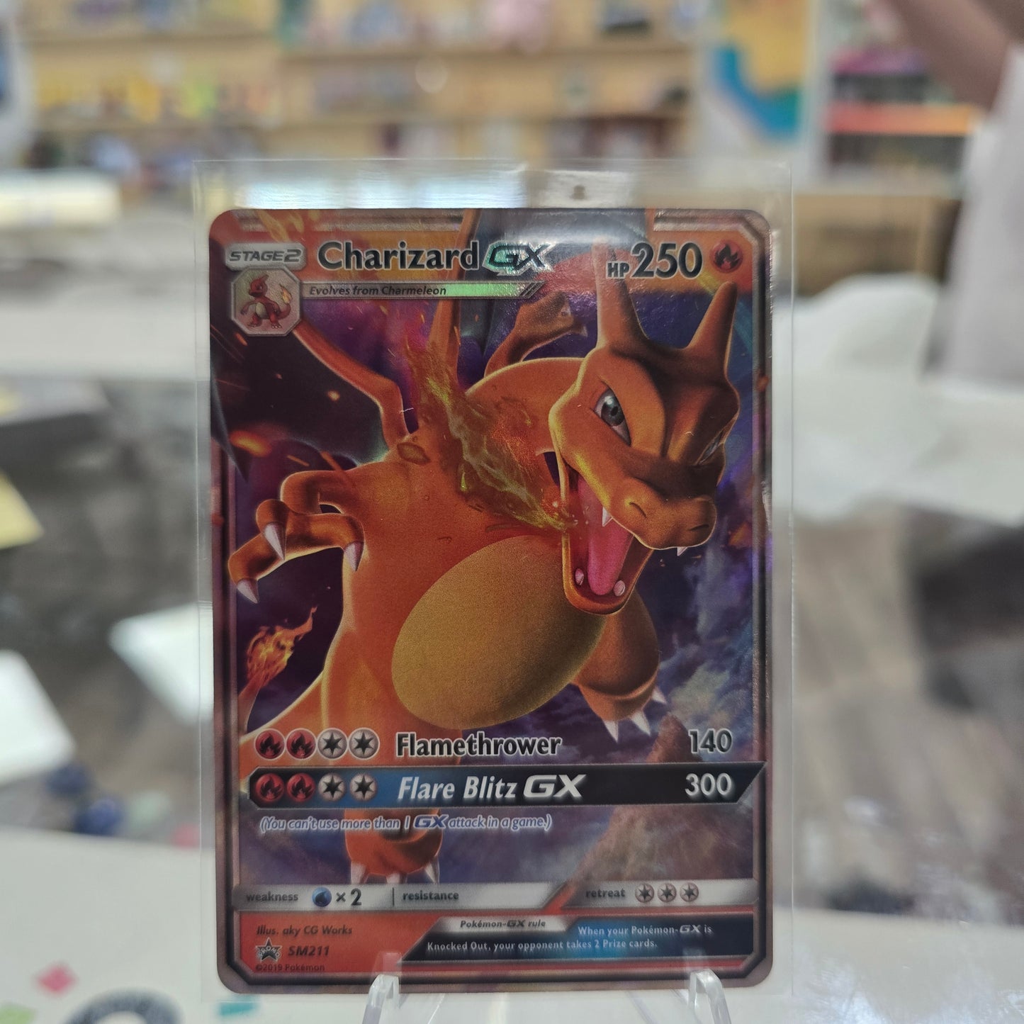 Charizard GX - SM211 - SM Promos (NM)